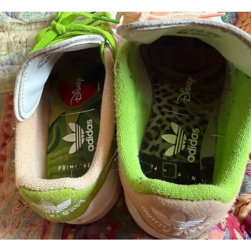 Adidas Stan Smith Disney Muppets Sneakers Kermit Piggy Size 4.5youth/6.5 women